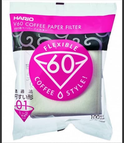 Hario V60 White Paper Filter 01