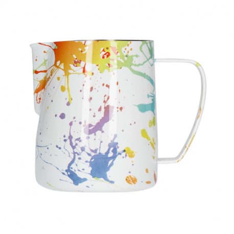 Barista Space 350ml Milk Jug - multi color white with dot