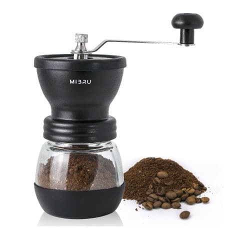 MIBRU Coffee manual grinder glass