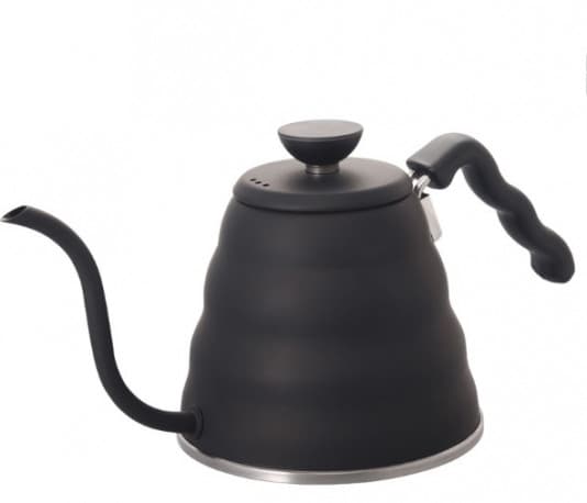 Hario V60 Buono Drip Kettle, Matte Black - 1.2 Liter