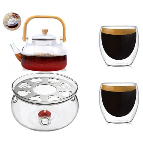 Set of 4 Pieces Tea and Coffee Utensils