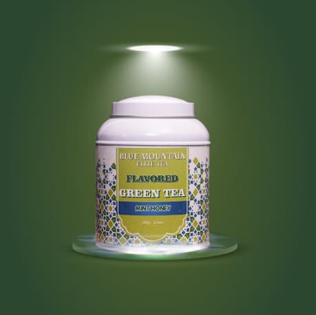 Blue Mountain Green Tea ( Mint-Honey) 100g