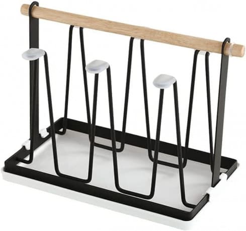 Coffee cup holder 6 cups black