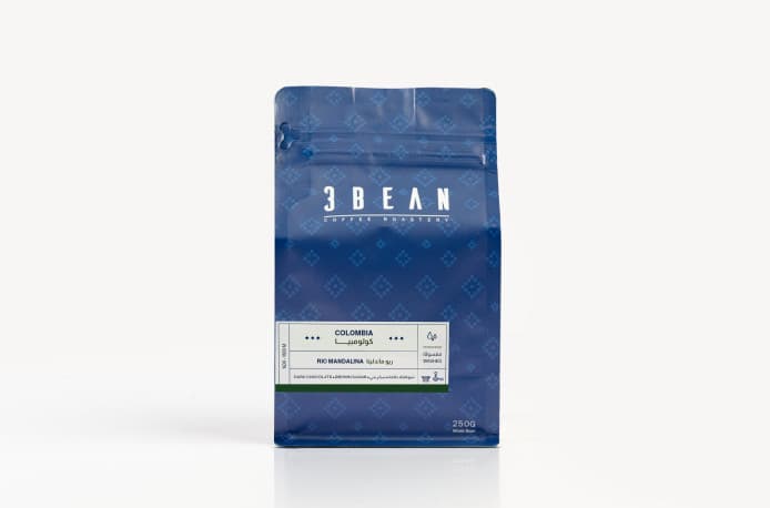 3Bean Colombia Rio Mandalina Coffee Beans250g