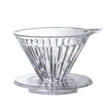Coffee dripper clear V-01