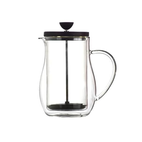 350ml French Press Glass & Wood