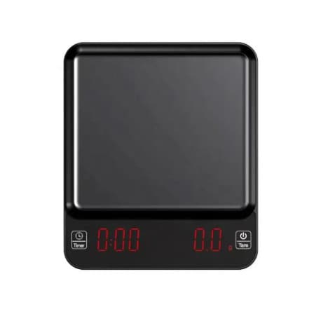 Timer Digital Coffee Scale - Design ( 2 ) - Black