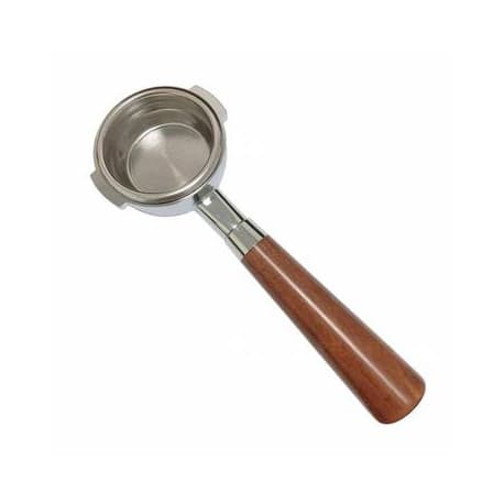 Wooden Handle Portafilter - 58 mm - design ( 1 )