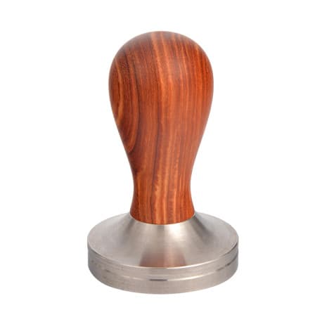 Wooden Handle Coffee Tamper - design ( 3 ) - 58mm