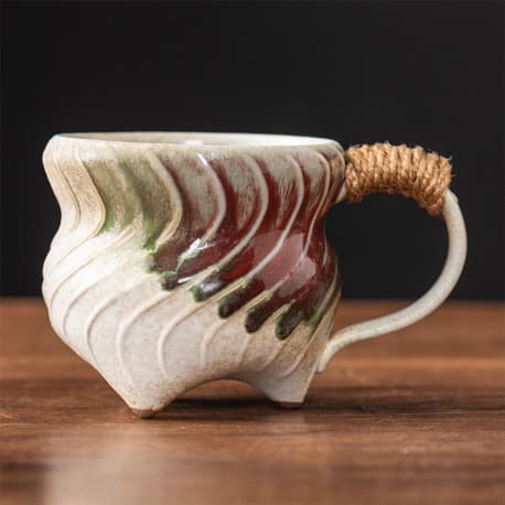 Coffee ceramic cup 270ml white
