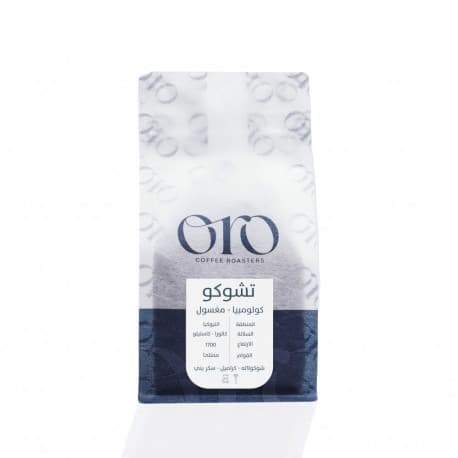 COFFEE BEAN ORO COLOMBIA CHOCO 250G