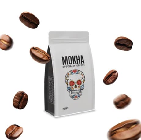 Mokha Specialty Coffee Blend No.6 250g – Perfect for Espresso & Milk | Notes: Cherry, Strawberry, Chocolate, Cotton Candy