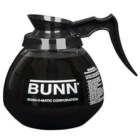 Bunn Glass Decanter with Black Handle – 12 Cup