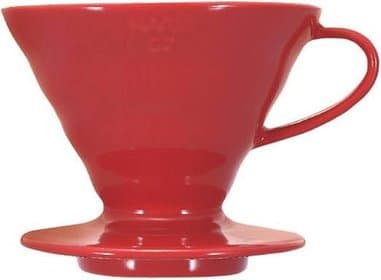 Hario V60 02 Ceramic Coffee Dripper Red