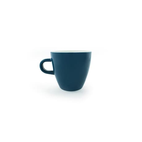 ACME cup saucer with tulips dark blue