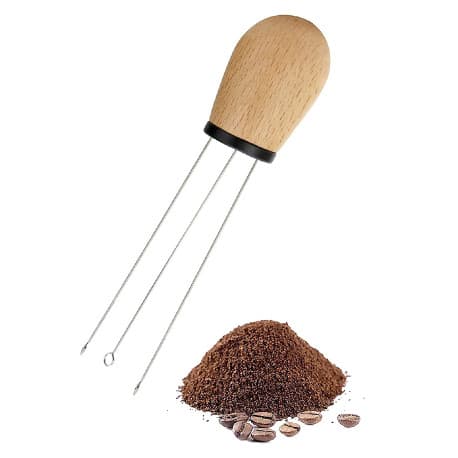 MIBRU Needle Coffee Distributor Light Wooden WDT tool