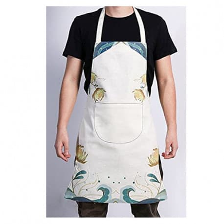 MIBRU Apron Barista Jeans Adjustable with 1 Pockets