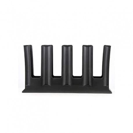 Mibru Coffee Cups Plastic Rack Holder - Black