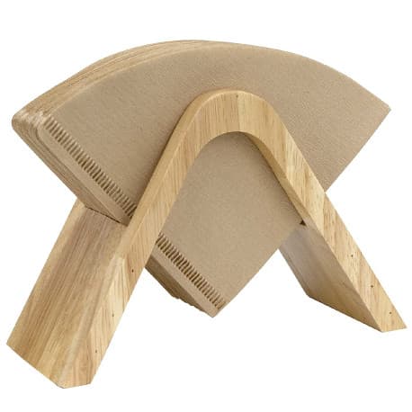 Mibru Paper Coffee Filters Wooden Holder