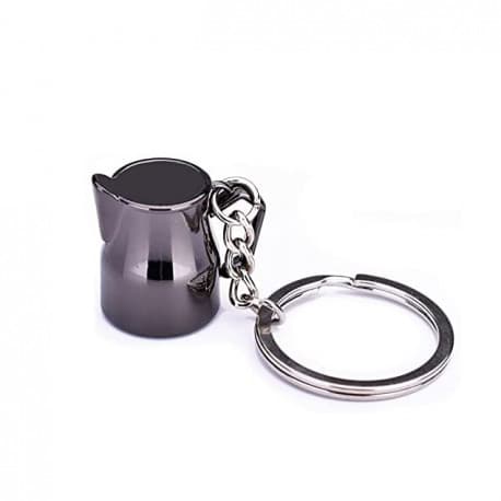 Mibru Coffee Keychain, Pitcher Shape - Black