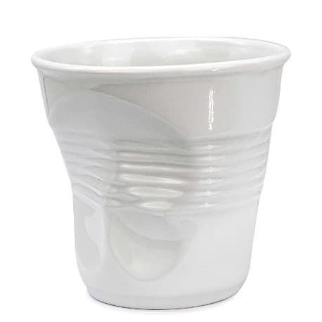 Mibru Ceramic Coffee Cup, White - 150ml