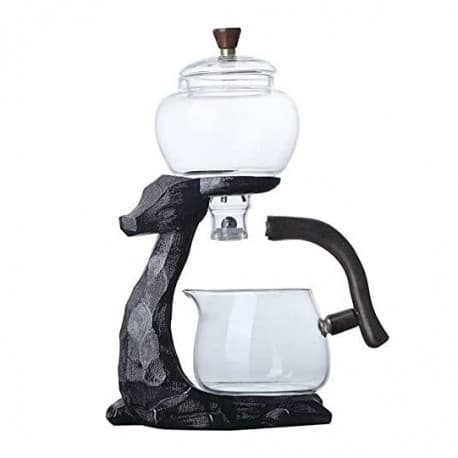 Mibru Coffee, Tea, and Herbal Drinks Glass Dispenser with Deer Shape