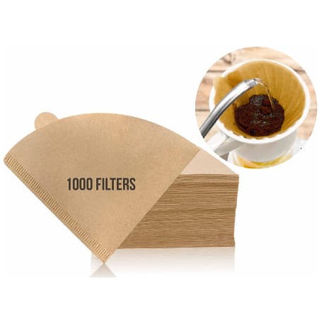 Mibru V60 Coffee Paper Filter for 02 Dripper - 1000 Pcs