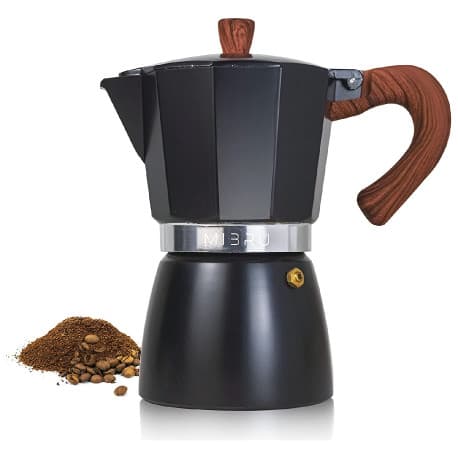 Coffee moka pot coffee maker 300ml black