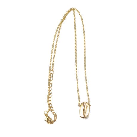 MIBRU Nicklace Accessory Coffee Been Gold