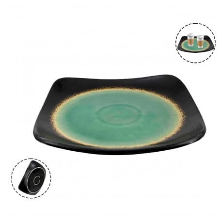MIBRU Ceramic Cake Serving Dish Suitable For Serving Food And Drinks 26CM