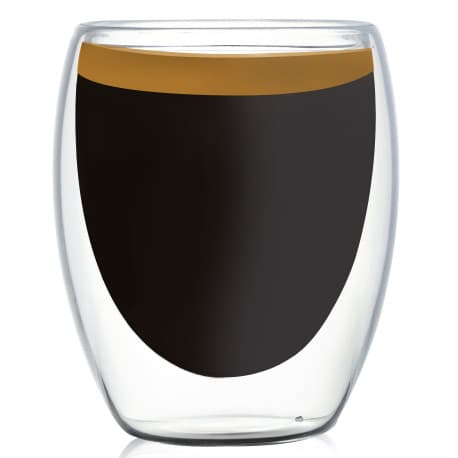 Mibru Double Wall Glass Cup - 350ml