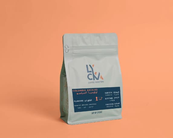LYCKA Roastery Colombia Excelso Coffee Beans 250g