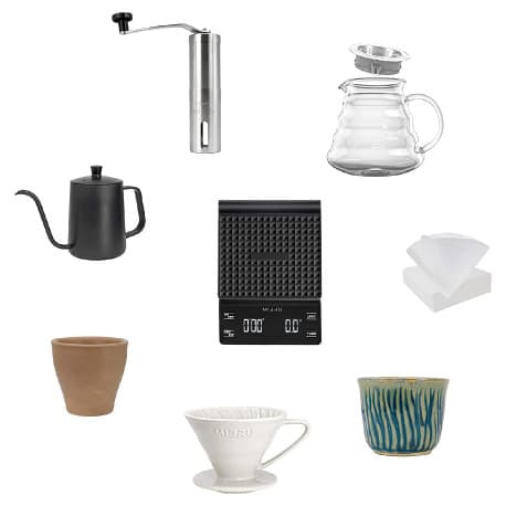 MIBRU V60 Coffee Maker Set of 8 Pcs