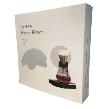 Coffee Paper Filter 3 Cups Crescent