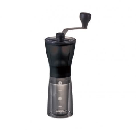 Hario Ceramic Coffee Mill Mini-Slim +, Manual Coffee Grinder