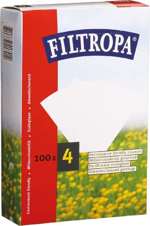 Filtropa Paper Filters Size 4 - 100 Filters
