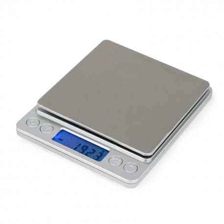 Digital Kitchen Pocket Scale 2000g/0.01g High Precision Portable Food Jewelry Drug Scale with Platform LCD Display Tare and PCS