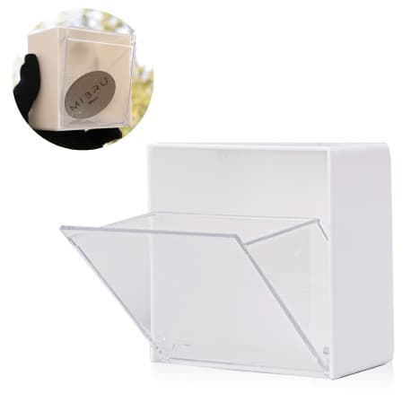 MIBRU Coffee Machine Handle Filter Paper Storage Box Mocha Pot Round Filter Paper Distribution Net Wall Hanging Rack Shelf
