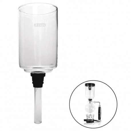 MIBRU Coffee and tea syphon spare upper glass 3 cups