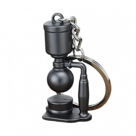 Keychain Coffee and tea maker for lovers Syphon Shape