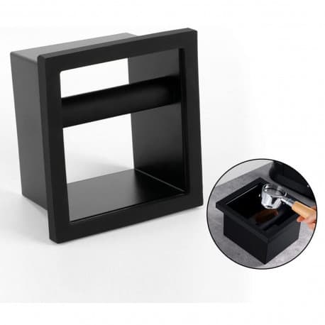 Coffee Bar built-in coffee knock box grounds box