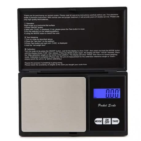 Electronic pocket Scale for gold jewelry and precious metals meticulously up to 500 grams