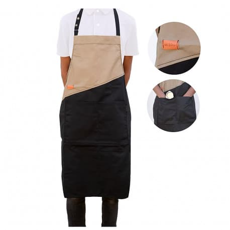 MIBRU Barista Fabric Adjustable Denim Jean with 2 Pockets