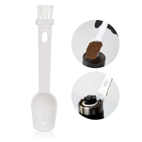 Coffee Cleaning brush and spoon Espresso Machines Scooping Tea Powder Barista Home Kitchen