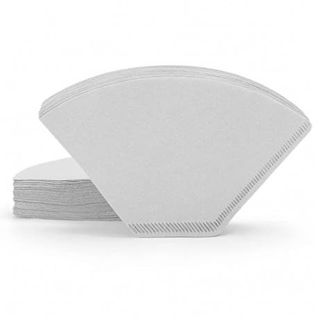 Coffee filter U102 white 1-4cups 100pcs set