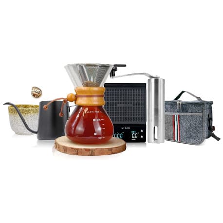 MIBRU Coffee Chemex Set 8 IN 1 With Bag 400ML