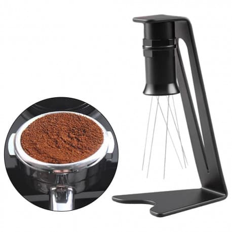 Coffee needle distribution tool Adjustable pin