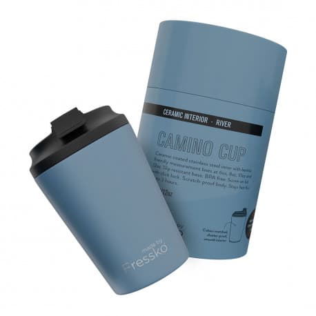 River Ceramic Interior Reusable Cup 12oz - Fressko
