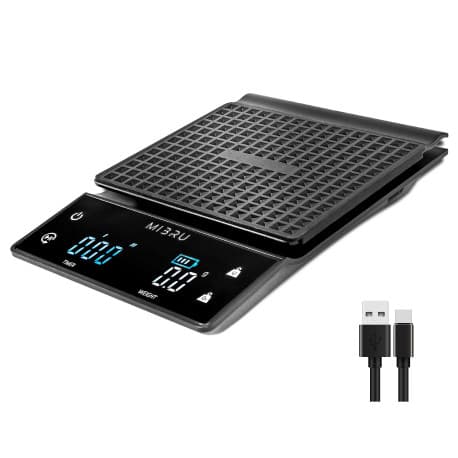 MIBRU Coffee Scale Digital Black