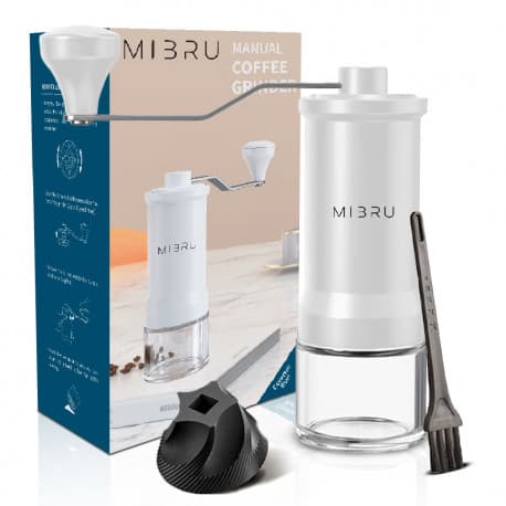 Coffee grinder mibru white